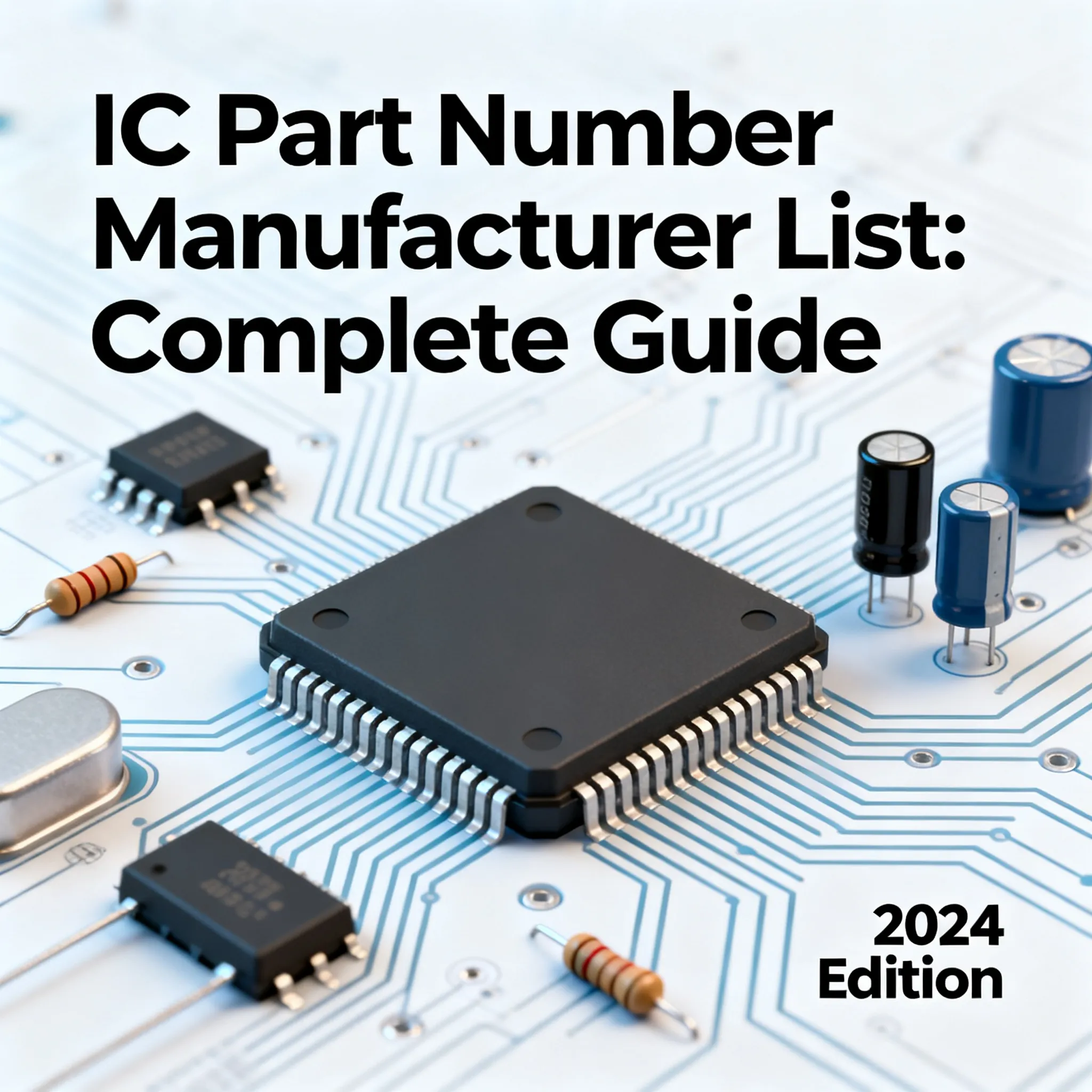 IC Part Number Manufacturer List: Complete Guide