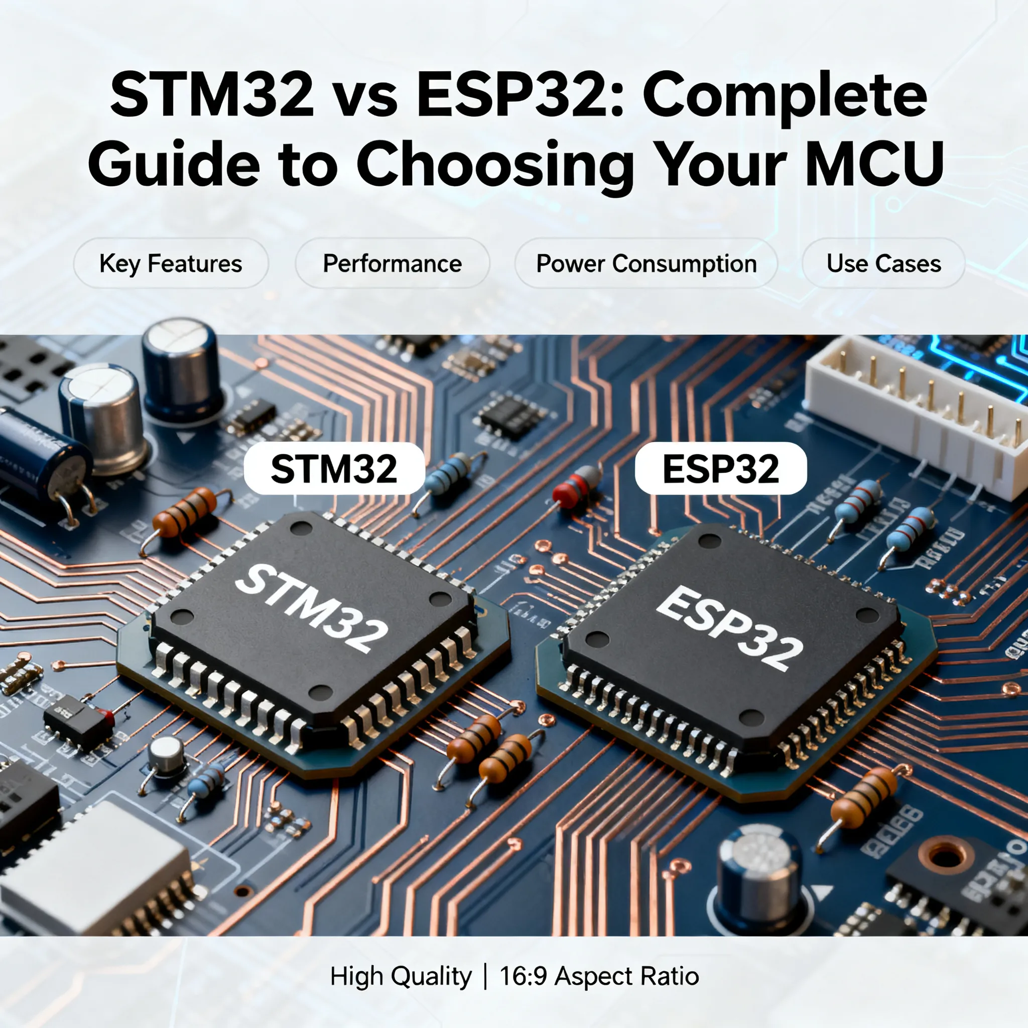 STM32 vs ESP32: Complete Guide to Choosing Your MCU
